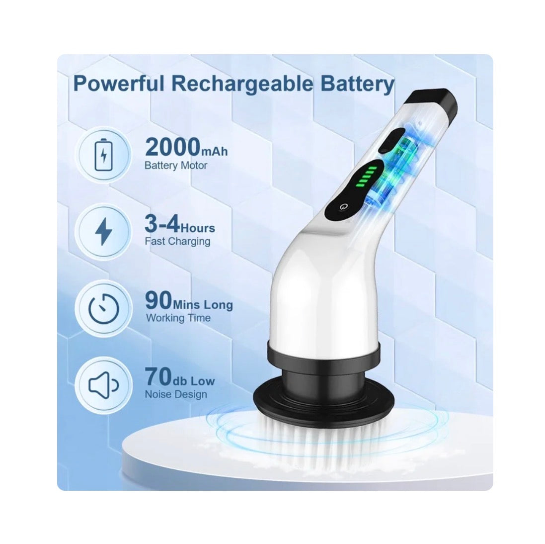 Limpiador eléctrico portátil